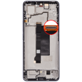OLED Assembly With Frame Compatible For Xiaomi Redmi Note 13 Pro 5G (Refurbished) (Violet)