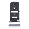 Sim Tray Compatible For Motorola Moto Z Force Droid (XT1650-02 / 2016) (Black)