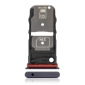 Single Sim Card Tray Compatible For Motorola Edge Plus 5G (XT2061-3 / 2020) (Deep Indigo / Blue)