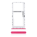 Dual Sim Card Tray Compatible For Motorola Moto G20 (XT2128 / 2021) (Flamingo Pink)