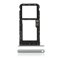 Sim Card Tray Compatible For Motorola Moto G Power (XT2117 / 2021) (Genuine OEM) (Hazy Silver)