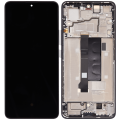 OLED Assembly With Frame Compatible For Xiaomi Redmi Note 13 Pro 5G (Refurbished) (Black)