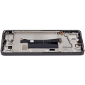 OLED Assembly With Frame Compatible For Xiaomi Redmi Note 13 Pro 5G (Refurbished) (Black)