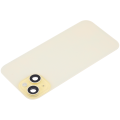Back Glass w/ MagSafe Magnet & NFC & Flashlight Flex For iPhone 15 (Aftermarket) (Yellow) (No Logo)