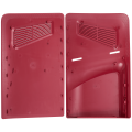 Console Shell Compatible For PlayStation 5 Slim (Rose Red) (2 Piece Set)