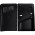Console Shell Compatible For PlayStation 5 Slim (Black) (2 Piece Set)