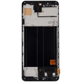 OLED Assembly With Frame Compatible For Samsung Galaxy A51 4G (A515 / 2019) (6.46") (Aftermarket Plus) (All Colors)