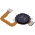 Fingerprint Reader With Flex Cable Compatible For Motorola Moto G Power / G8 Power (XT2041 / 2020)  (Genuine OEM) (Smoke Black) 