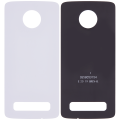 Back cover Glass Compatible For Motorola Moto Z4 (XT1980-3 / XT1980-4 / 2019) (Genuine OEM) (White)
