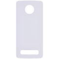Back cover Glass Compatible For Motorola Moto Z4 (XT1980-3 / XT1980-4 / 2019) (Genuine OEM) (White)