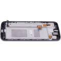 LCD Assembly With Frame Compatible For Motorola Moto G4 Plus (XT1644 / 2016) (Genuine OEM) (Black)