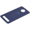 Back cover Glass Compatible For Motorola Moto Z3 Play (XT1929 / 2018) (Genuine OEM) (Deep Indigo)