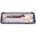 LCD Assembly With Frame Compatible For Motorola Moto E (XT2052 / 2020) (Genuine OEM) (Midnight Blue)