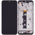 LCD Assembly With Frame Compatible For Motorola Moto G10 Power (XT2127-4 / 2021) (Genuine OEM) (Black)