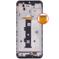 LCD Assembly With Frame Compatible For Motorola Moto G10 Power (XT2127-4 / 2021) (Genuine OEM) (Black)