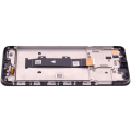 LCD Assembly With Frame Compatible For Motorola Moto G10 Power (XT2127-4 / 2021) (Genuine OEM) (Black)