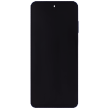 LCD Assembly With Frame Compatible For Motorola Edge 5G (XT2141 / 2021) (Genuine OEM) (Nebula Blue)