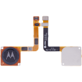Home Button With Fingerprint Sensor Flex Cable Compatible For Motorola Moto G7 (XT1962 / 2019) (Genuine OEM) (Ceramic Black)