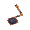 Home Button With Fingerprint Sensor Flex Cable Compatible For Motorola Moto G7 (XT1962 / 2019) (Genuine OEM) (Ceramic Black)