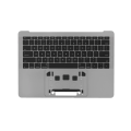 Top Case Assembly With Battery And Keyboard Compatible For MacBook Pro 13" Retina (A1708 / Late 2016) (US Keyboard) (Used OEM Pull: Grade B/C) (Space Gray)