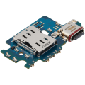Charging Port Board With Sim Card Reader Compatible For Samsung Galaxy S24 5G (S921U) (North American Version)