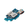 Charging Port Board With Sim Card Reader Compatible For Samsung Galaxy S24 Plus 5G (S926U) (US Version) (Premium)