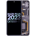 Main OLED Assembly For Motorola Razr Plus / Razr 40 Ultra (XT2321 / 2023) (Genuine OEM) (Phantom Black)