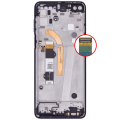 LCD Assembly With Frame Compatible For Motorola Moto G 5G Plus (XT2075 / 2020) / One 5G (XT2075 / 2020) (Genuine OEM) (Surfing Blue)