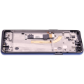 LCD Assembly With Frame Compatible For Motorola Moto G 5G Plus (XT2075 / 2020) / One 5G (XT2075 / 2020) (Genuine OEM) (Surfing Blue)