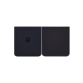 Bottom Back cover Glass Compatible For Motorola Razr Plus / Razr 40 Ultra (XT2321 / 2023) (Genuine OEM) (Phantom Black)