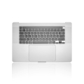 Top Case Assembly With Battery And Keyboard Compatible For MacBook Pro 16" (A2141 / Mid 2019) (US English) (Used OEM Pull: Grade B/C) (Silver)