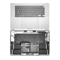 Top Case Assembly With Battery And Keyboard Compatible For MacBook Pro 16" (A2141 / Mid 2019) (US English) (Used OEM Pull: Grade B/C) (Silver)