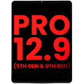 LCD Assembly With Digitizer Compatible For IPad Pro 12.9" 5th Gen (2021) / Pro 12.9" 6th Gen (2022) (Aftermarket Plus) (All Colors)