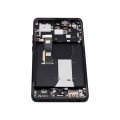 OLED Assembly With Frame Compatible For Motorola Moto Edge 2023 (XT2305) (Refurbished) (Eclipse Black)