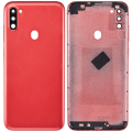 Back Cover With Camera Lens Compatible For Samsung Galaxy A11 (A115 / 2020) (International Version) (Aftermarket Plus) (Red)