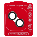 Casper Camera Lens Protector Compatible For iPhone 13 / 13 Mini (Alpine Green) (Clear)