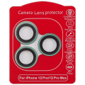 Casper Camera Lens Protector Compatible For iPhone 13 Pro / 13 Pro Max (Alpine Green) (Clear)