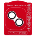 Casper Camera Lens Protector Compatible For iPhone 13 / 13 Mini (Pink) (Clear)
