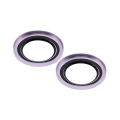 Casper Camera Lens Protector Compatible For iPhone 14 / 14 Plus (Purple) (Clear)