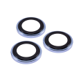 Casper Camera Lens Protector Compatible For iPhone 13 Pro / 13 Pro Max (Blue) (Clear)
