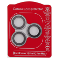 Casper Camera Lens Protector Compatible For iPhone 13 Pro / 13 Pro Max (Gray) (Clear)