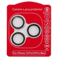 Casper Camera Lens Protector Compatible For iPhone 13 Pro / 13 Pro Max (Silver) (Clear)