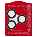 Casper Camera Lens Protector Compatible For iPhone 15 Pro / 15 Pro Max (Gray) (Clear)