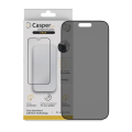 Casper Pro Edge Tempered Glass Compatible For iPhone 15 Pro Max (Retail Pack) (Privacy)