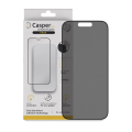 Casper Pro Edge Tempered Glass Compatible For iPhone 15 Pro (Retail Pack) (Privacy)