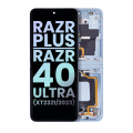 Main OLED Assembly For Motorola Razr Plus / Razr 40 Ultra (XT2321 / 2023) (Genuine OEM) (Saltwater Slide)