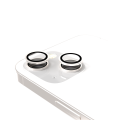 Casper Camera Lens Protector Compatible For iPhone 13 / 13 Mini (Silver) (Clear)