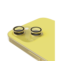 Casper Camera Lens Protector Compatible For iPhone 14 / 14 Plus (Yellow) (Clear)