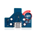 USB Charging Port Board With 14-Pin Flex Cable for PlayStation 4 Controllers (Version 1: JDS-001) (PART # 150901)