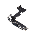 Charging Port Flex Cable Compatible For iPhone 13 (Used OEM Pull) (Midnight)